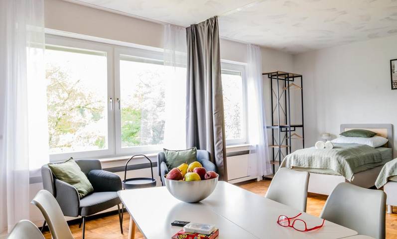 Ferienwohnung für 7 Personen, mit Balkon und Terrasse sowie Garten und Ausblick in Runkel - 4