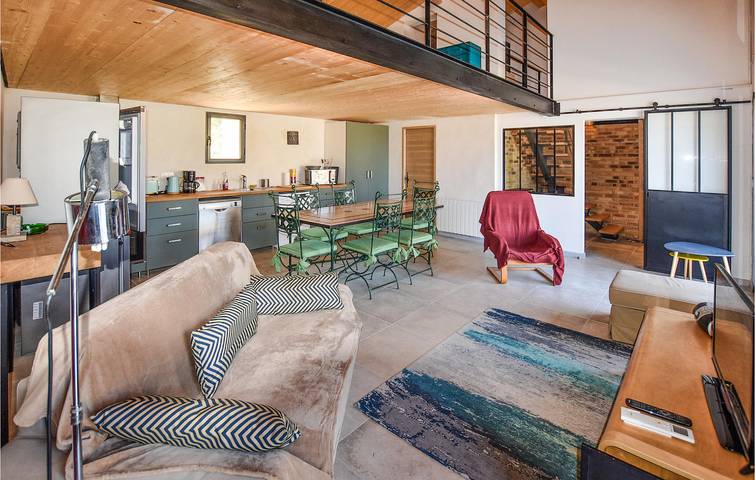 Location de vacances pour 5 personnes, avec jardin ainsi que terrasse et vue, animaux acceptés à Mollans-sur-Ouvèze - 4