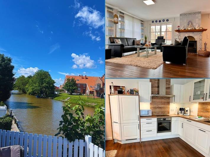 Luxus-Ferienhaus für 5 Personen, mit Terrasse in Greetsiel