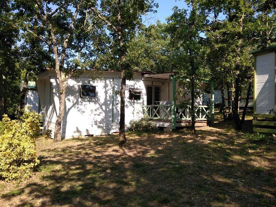 Camping Le Roc del Rey - Mobilheim 6 personen - Mobilhome 2 Schlafzimmer in Belloc, Ariège