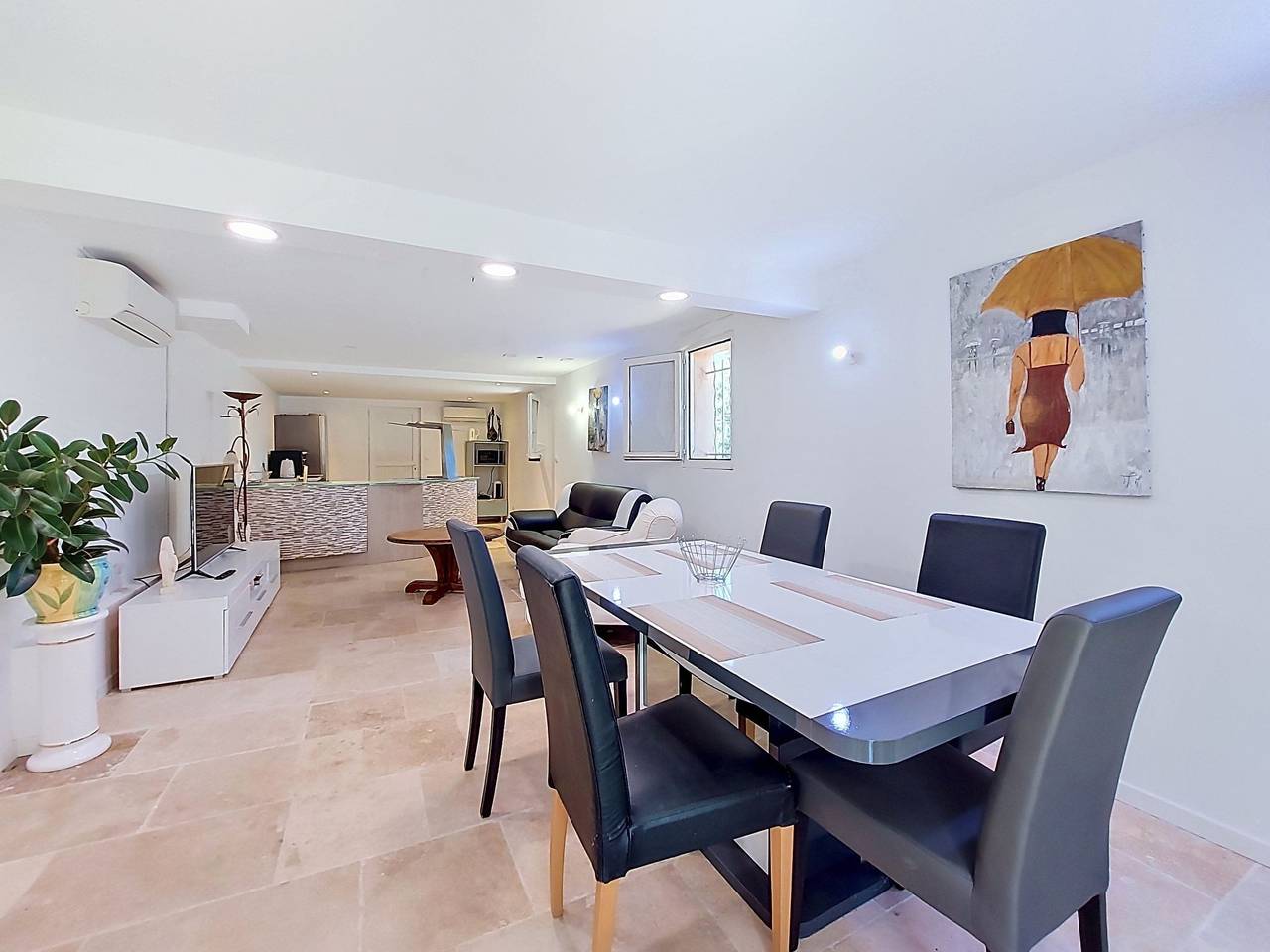 Appartement entier, Bas de villa Anémones in Bormes-les-Mimosas, Parc national de Port-Cros