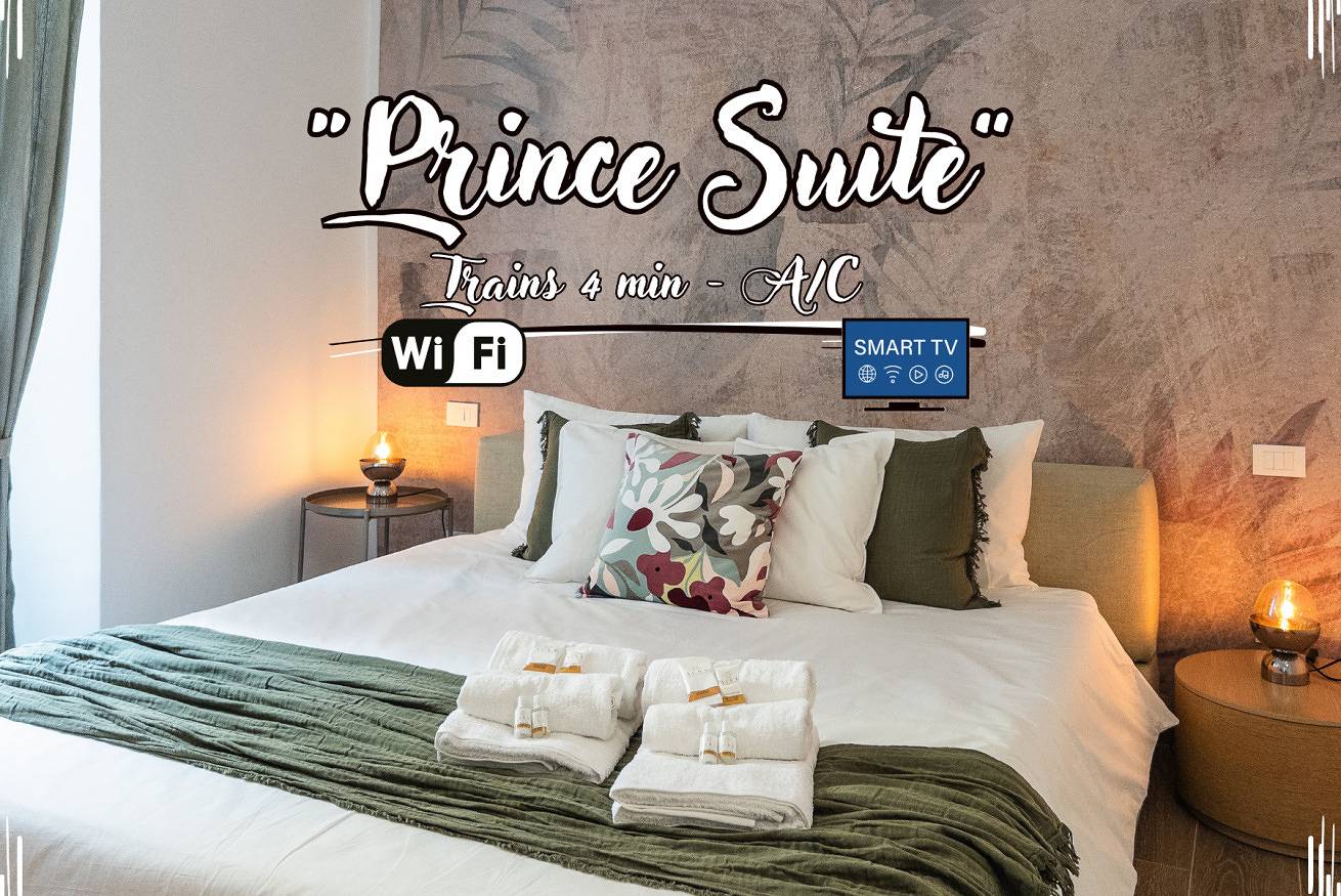 Appartamento intero, [Prince Suite] Treni 4min • A/C • Hiperwifi in Genova (Città), Genoa