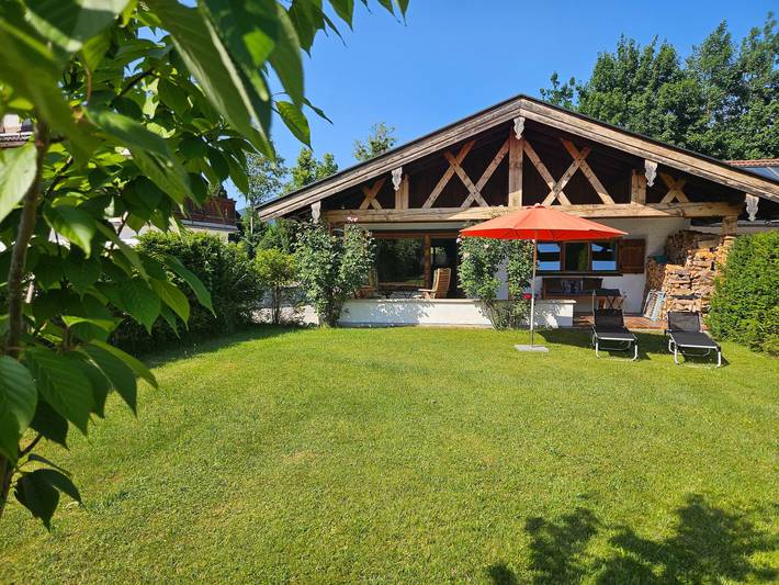 Bungalow für 2 Personen, mit Terrasse und Garten