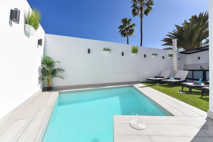 Bungalow für 6 Personen, mit Terrasse und Garten in Maspalomas - 2