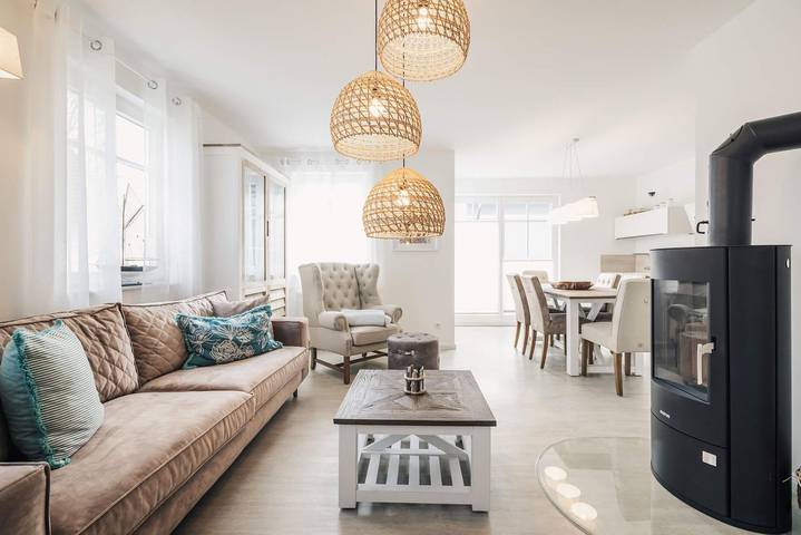 Ferienhaus für 6 Personen, mit Terrasse und Garten sowie Sauna in Prerow