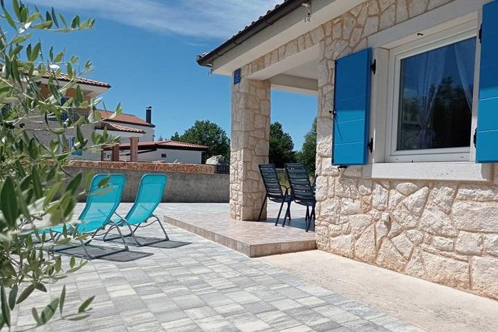 Ferienhaus für 5 Personen, mit Balkon/Terrasse, mit Haustier - 1