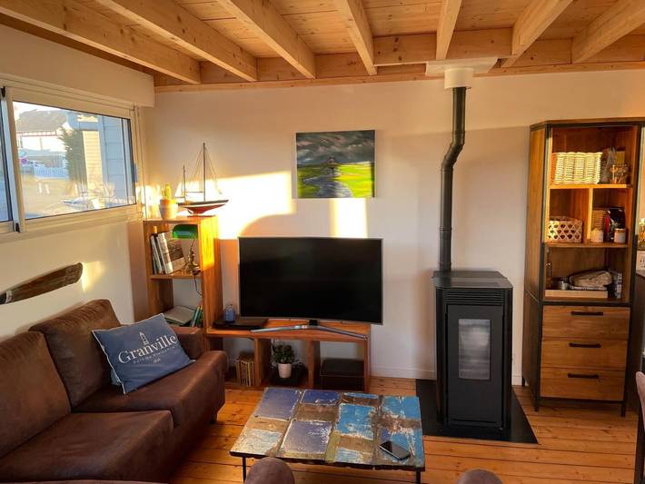Ferienhaus für 4 Personen, mit Balkon und Terrasse sowie Ausblick