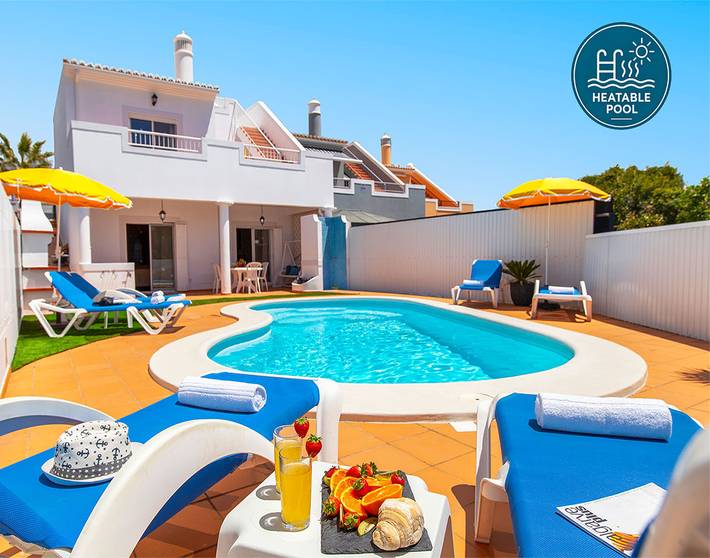 Ferienhaus für 8 Personen, mit Balkon und Terrasse in Lagoa