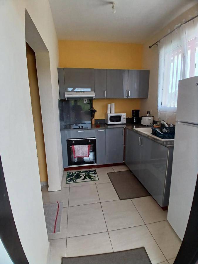 Appartement de vacances pour 2 personnes, avec jardin ainsi que terrasse et vue