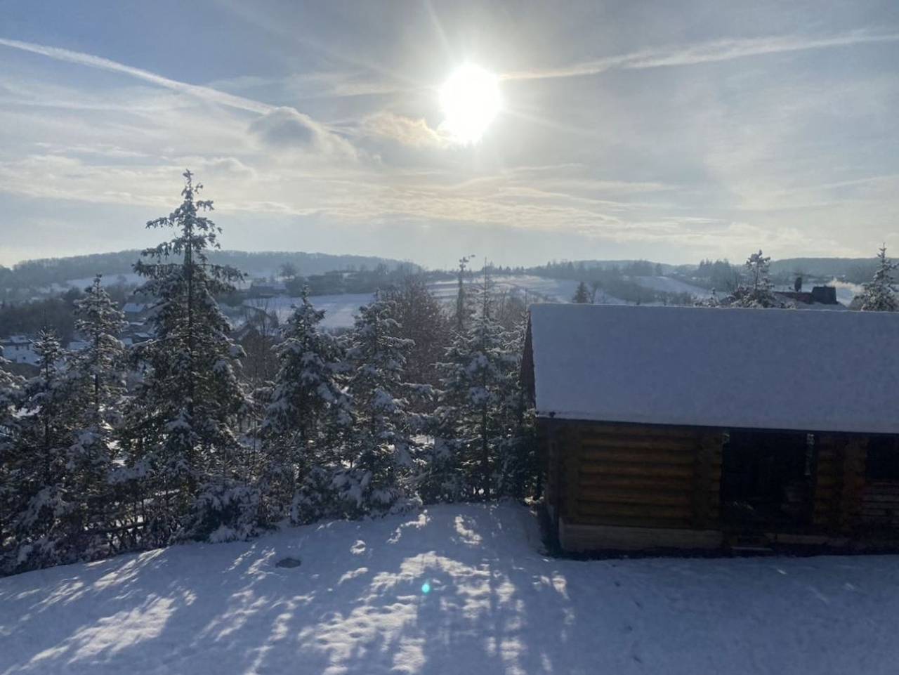 Blockhaus - Doppelzimmer (Appartement 3) in Sangerhausen, Harzvorland