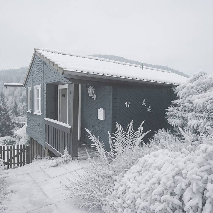 Ferienhaus für 6 Personen, mit Terrasse und Balkon/Terrasse sowie Sauna in Niedersfeld