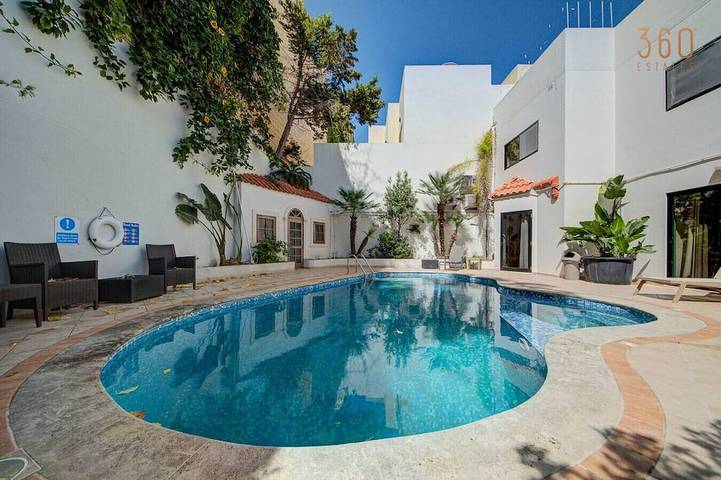 Bungalow für 8 Personen, mit Garten und Balkon auf Malta