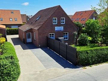 Ferienwohnung für 2 Personen, mit Balkon und Garten, mit Haustier in Carolinensiel