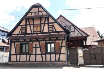 Gîte pour 6 personnes, avec terrasse à Wittisheim