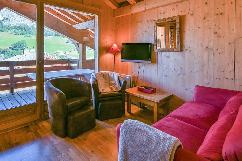 Apartamento entero, Apartamento de 3 hab., cerca de las pistas, 6 pers., balcón in Le Grand-Bornand, Región de Annecy