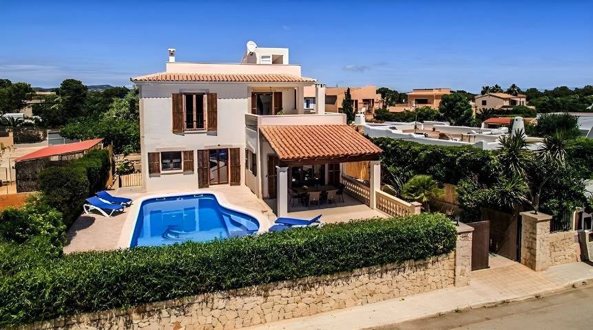 Finca für 6 Personen, mit Balkon und Garten in Cala Mondrago - 3