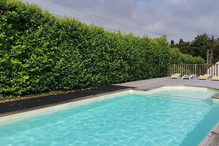 Mobilheim mit Terrasse für 4 Personen in Guégon, Pontivy und Umgebung