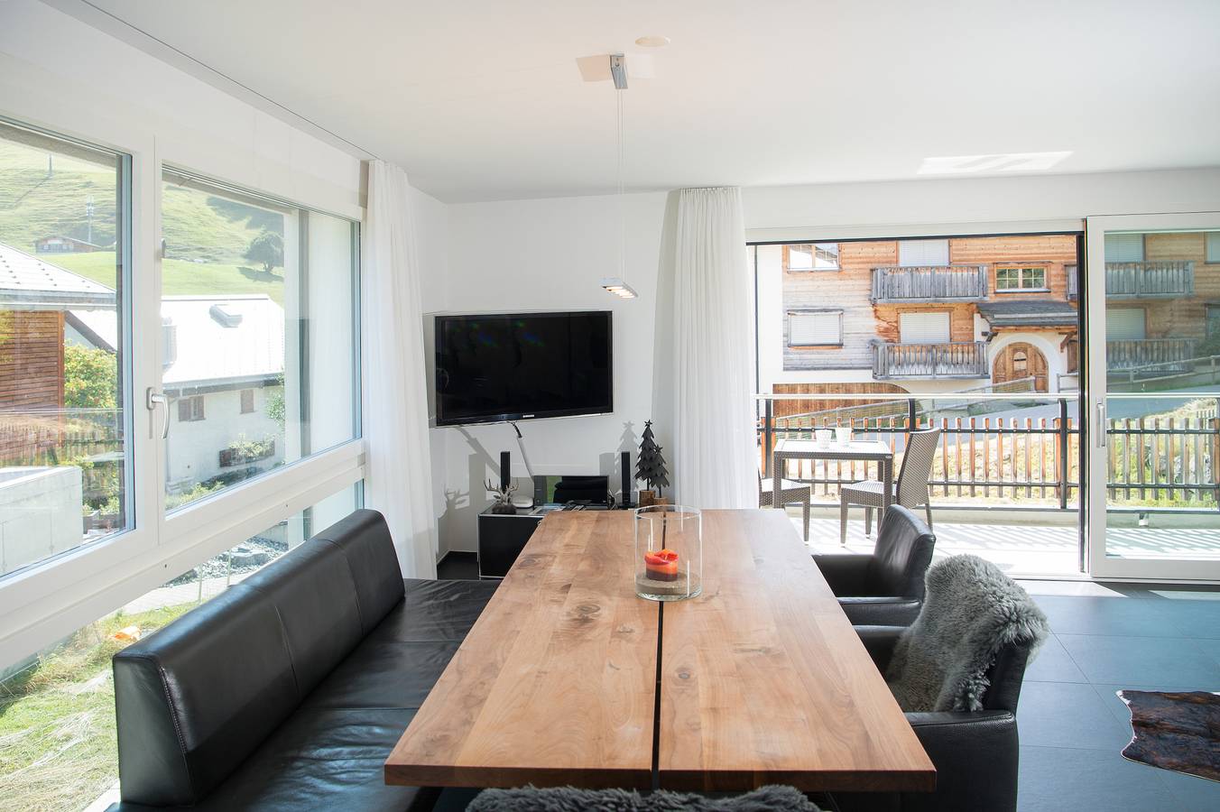 Ganze Wohnung, Ski in-Ski out Ferienwohnung Heimberg in Parpan- Lenzerheide in Churwalden, Plessur Alpen
