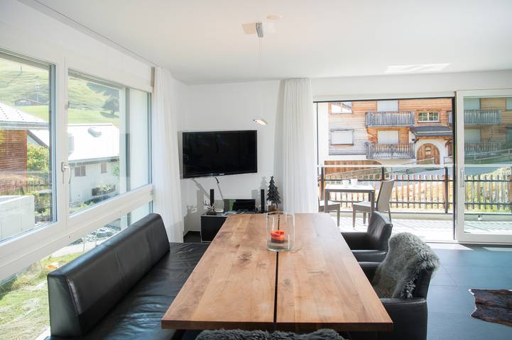 Ganze Wohnung, Ski in-Ski out Ferienwohnung Heimberg in Parpan- Lenzerheide in Churwalden, Plessur Alpen