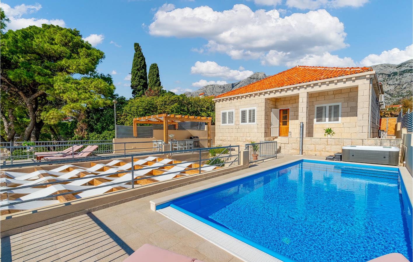 Ferienhaus für 8 Personen mit Pool in Orebic, Peljesac