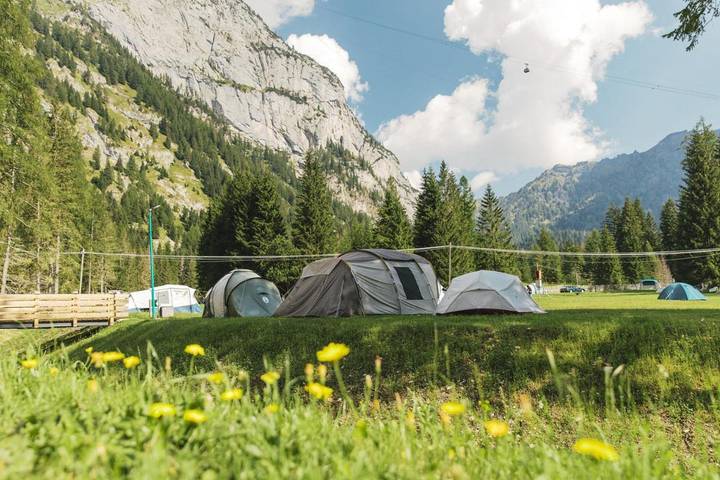 Tente pour 2 personnes, avec vue et jardin, animaux acceptés dans Dolomites - 2