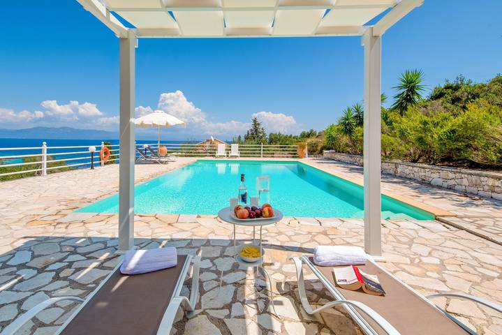 Villa voor 4 personen met terras in Gaios, Paxos