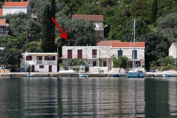 Casa de cuatro habitaciones en la playa Prozurska Luka, Mljet in Mljet