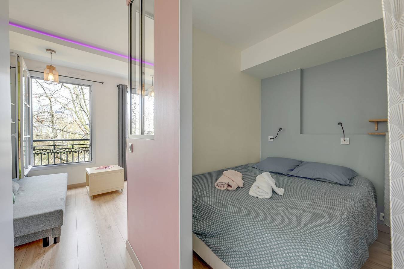 Estudio entero, Reflet de Marne - Proche Paris - Métro in Maisons-Alfort, Valle del Marne