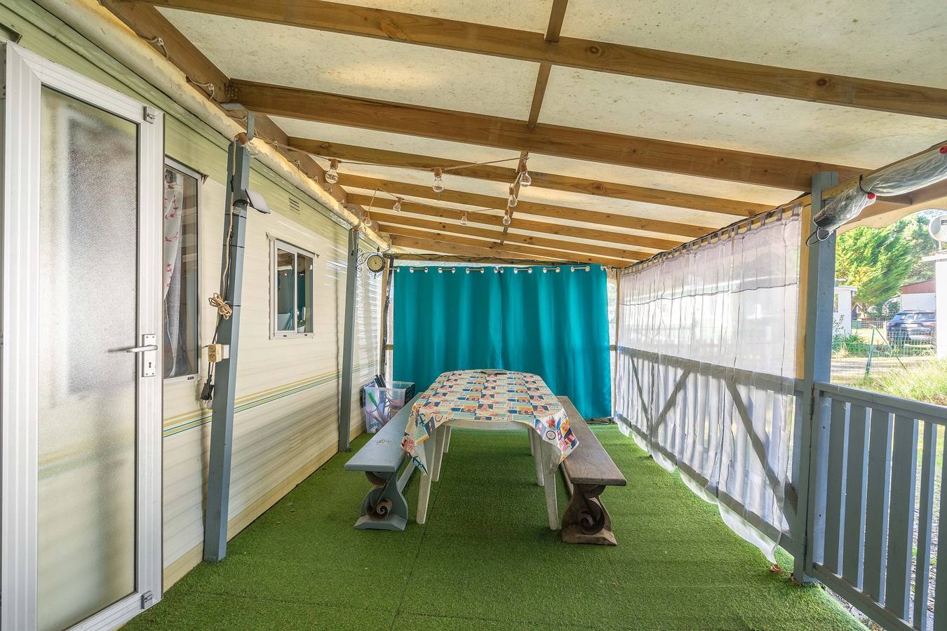 Mobile home in La Tremblade – Private garden, terrace, playground, and shared pool in La Tremblade, Côte de Beauté