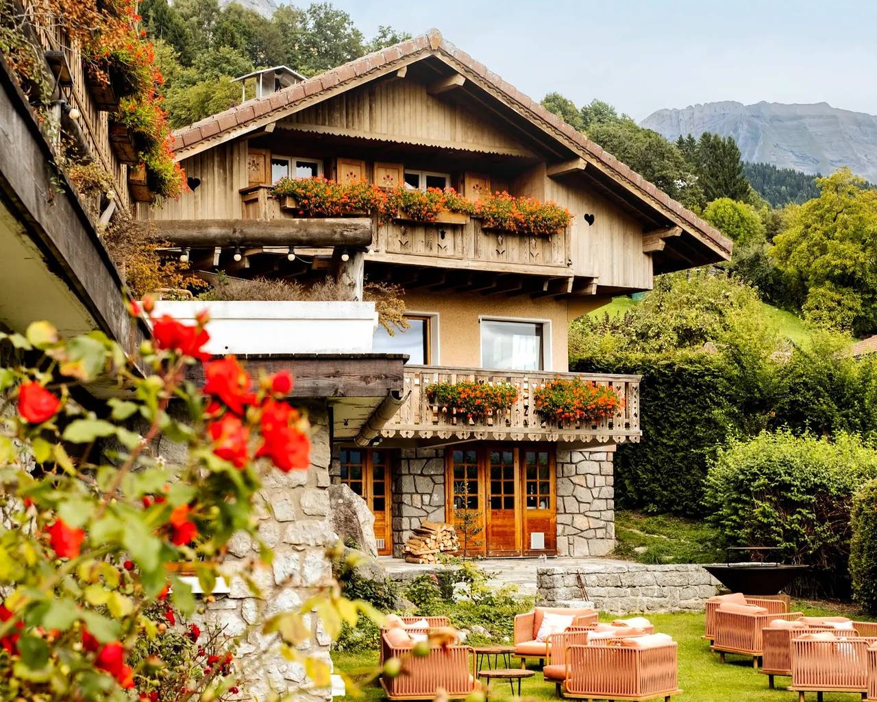 Chambre double supérieure in Cordon, Pays du Mont-Blanc