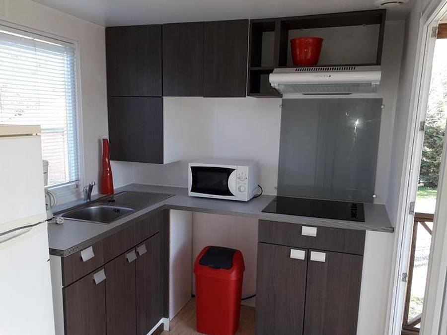 Camping les Cigales - Mobilhome 4 personas - Lodge Confort 2 habitaciones 4 P in Pézenas, Côte d'Améthyste