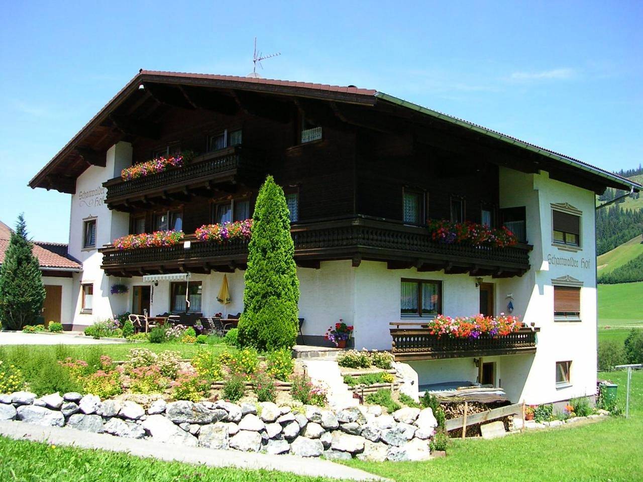 Schattwalder Hof in Schattwald, Allgäuer Alpen (Österreich)