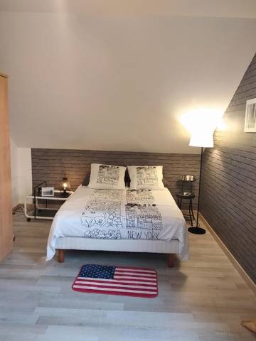 Cottage pour 3 personnes, avec jardin et vue dans Audeux