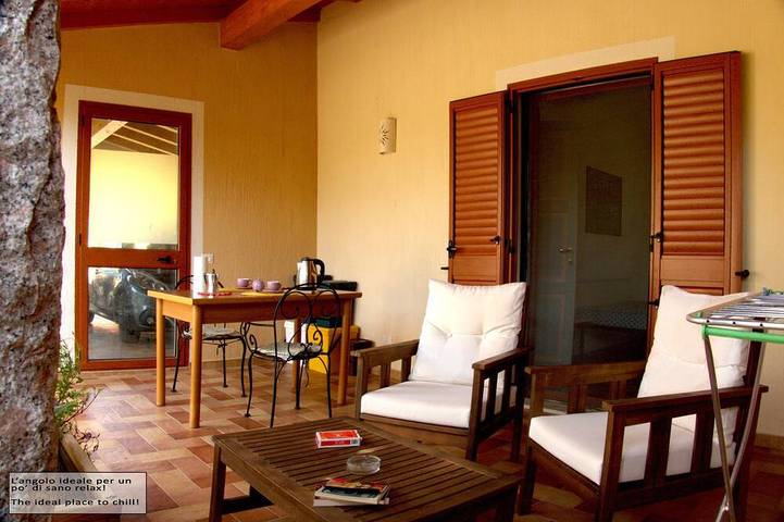 Ferienhaus für 2 Personen, mit Terrasse und Garten