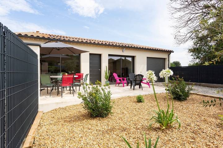 Ferienhaus für 6 Personen mit Garten in Saint-Victor-la-Coste, Nimes und Umgebung