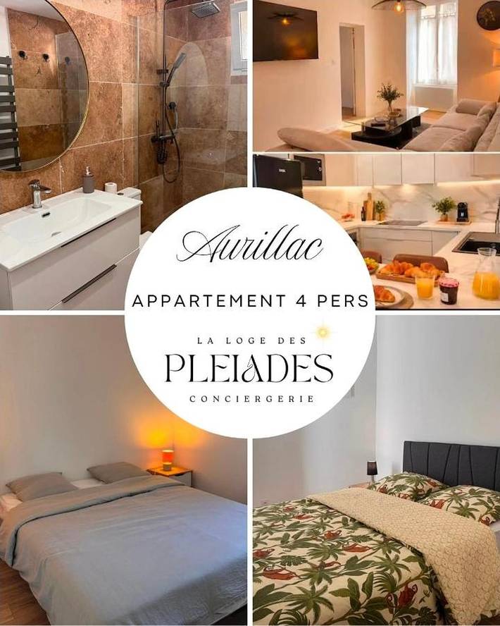Appartement de vacances pour 4 personnes, avec Vue