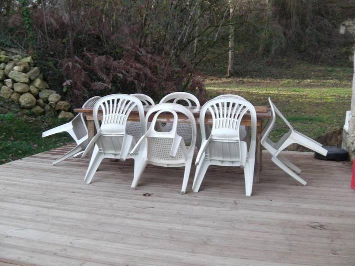 Location de vacances pour 10 personnes, avec jardin, adapté aux familles à Noaillac - 4