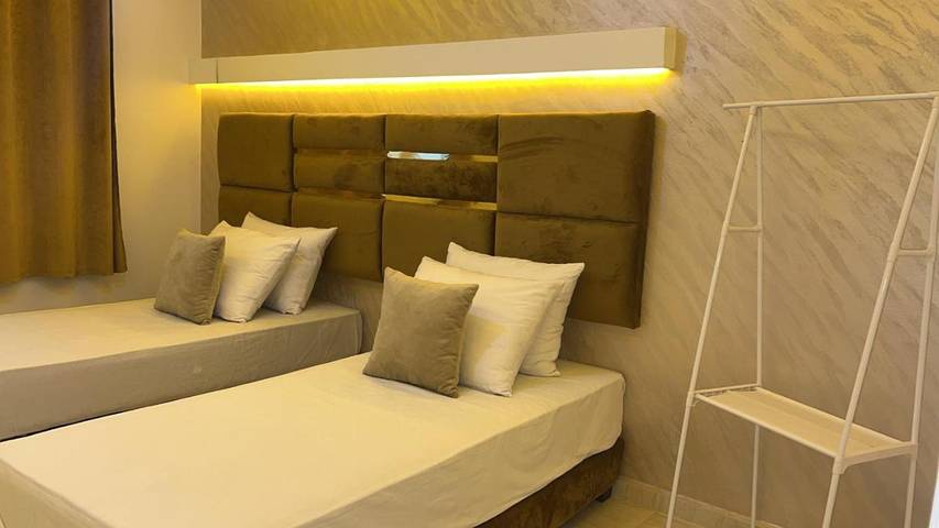 Location de vacances pour 4 personnes, avec terrasse ainsi que jardin et vue dans Port Of Tan Tan