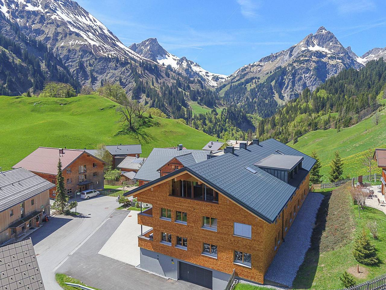 Ganze Ferienwohnung, Sonnenhof Appartements - Top 8 in Schröcken, Bregenzerwald