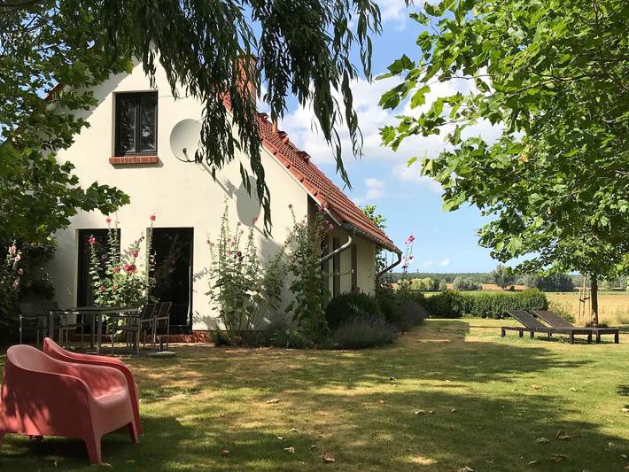 Ferienhaus für 4 Personen, mit Terrasse und Garten, mit Haustier in Quilitz
