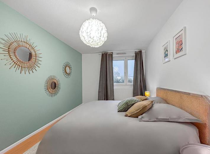 Gîte pour 4 personnes, avec balcon à Fegersheim - 2