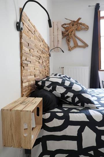Gîte pour 2 personnes, avec vue et balcon à Saint-Montan