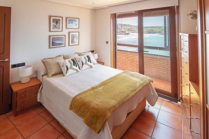 Appartement entier, Ag Flat Caldeirón Malpica, first line of beach in Praia de Area Maior (Malpica de Bergantiños), Malpica de Bergantiños