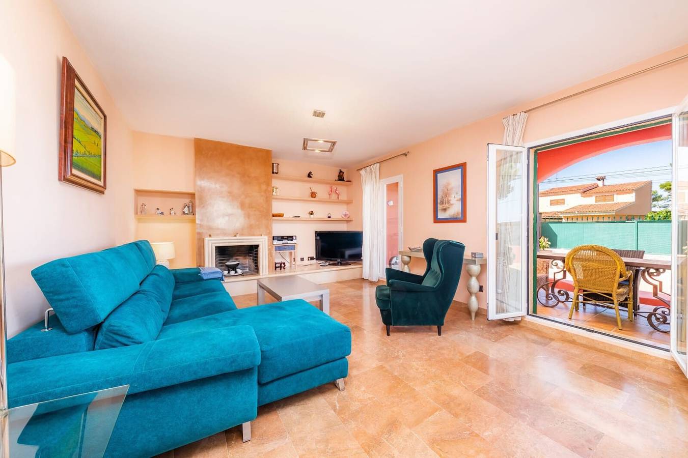 Ampla Villa Malena em zona rural perto do mar com vista para o mar, Wi-Fi e piscina in Tolleric, Llucmajor