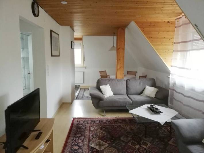 Appartement de vacances pour 2 personnes, avec vue et jardin