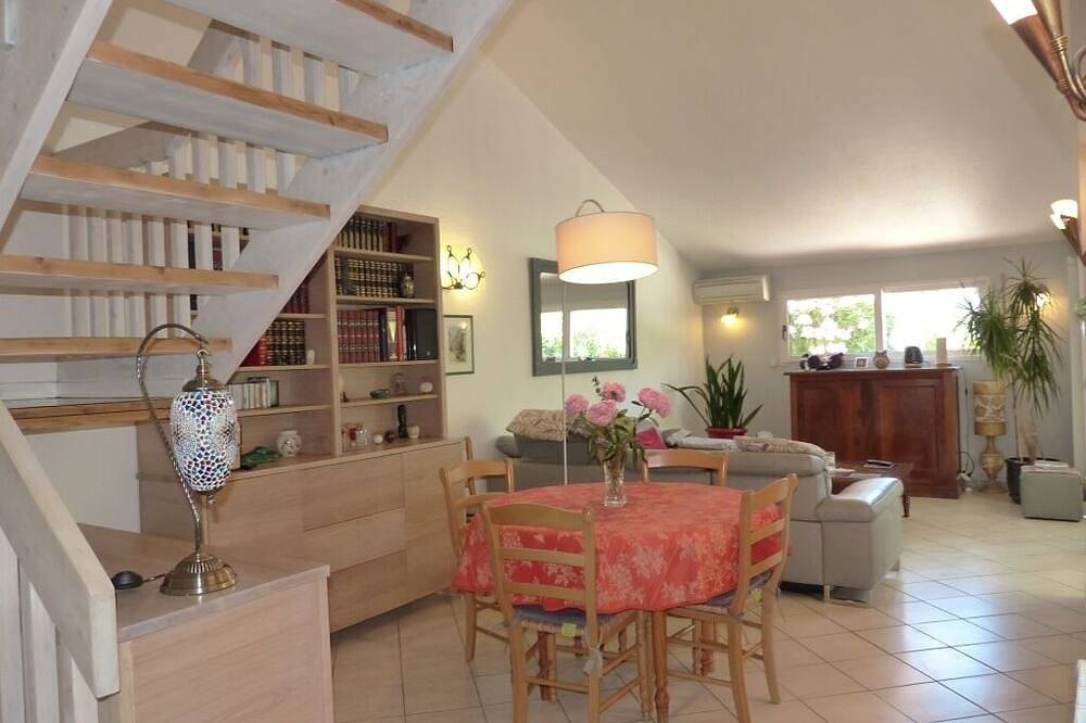 Villa mit großem Pool, ohne vis-à-vis der Nähe von Offshore-Roussillon für 6 Pers. in Cabestany, Mittelmeerküste (Frankreich)
