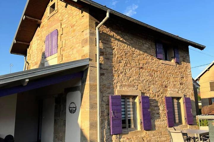Gîte pour 4 personnes, avec Jardin