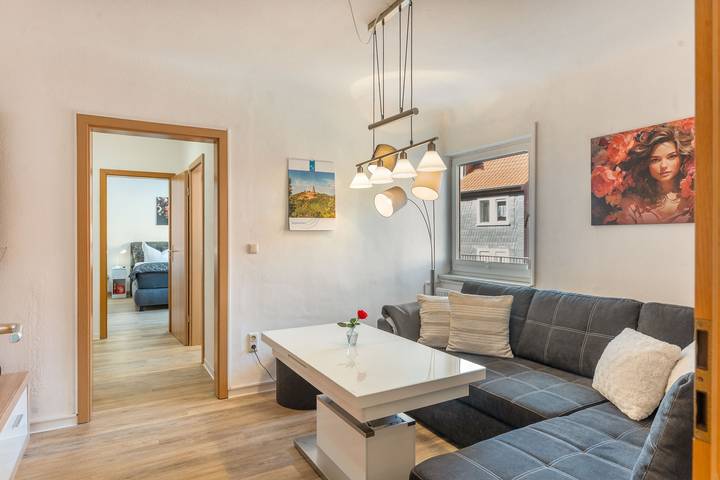 Ferienwohnung für 4 Personen, mit Garten im Thüringer Wald