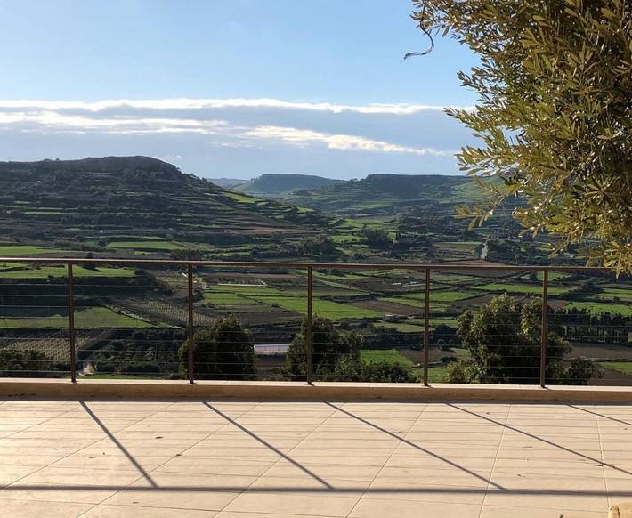 Holiday rental for 2 people, with garden and view in Gozo