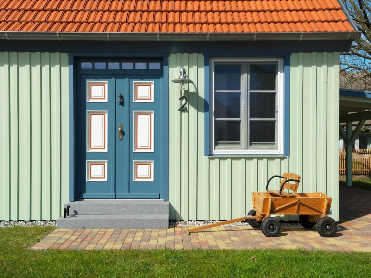 Toppzeichen in Wieck am Darß, Fischland - Darß - Zingst